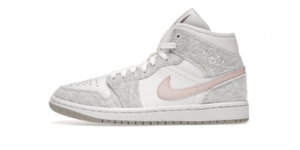 WMNS AIR JORDAN 1 MID IRON ORE/ ATMOSPHERE WHITE - DN4045 001