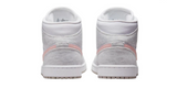 WMNS AIR JORDAN 1 MID IRON ORE/ ATMOSPHERE WHITE - DN4045 001