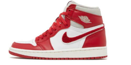 WMNS AIR JORDAN 1 RETRO LTIRON ORE/ VARSITY RED-SAIL - DJ4891 061