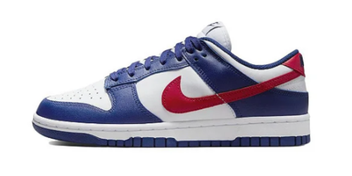 WMNS NIKE DUNK LOW - WHITE/UNIVERSITY RED - DD1503 119