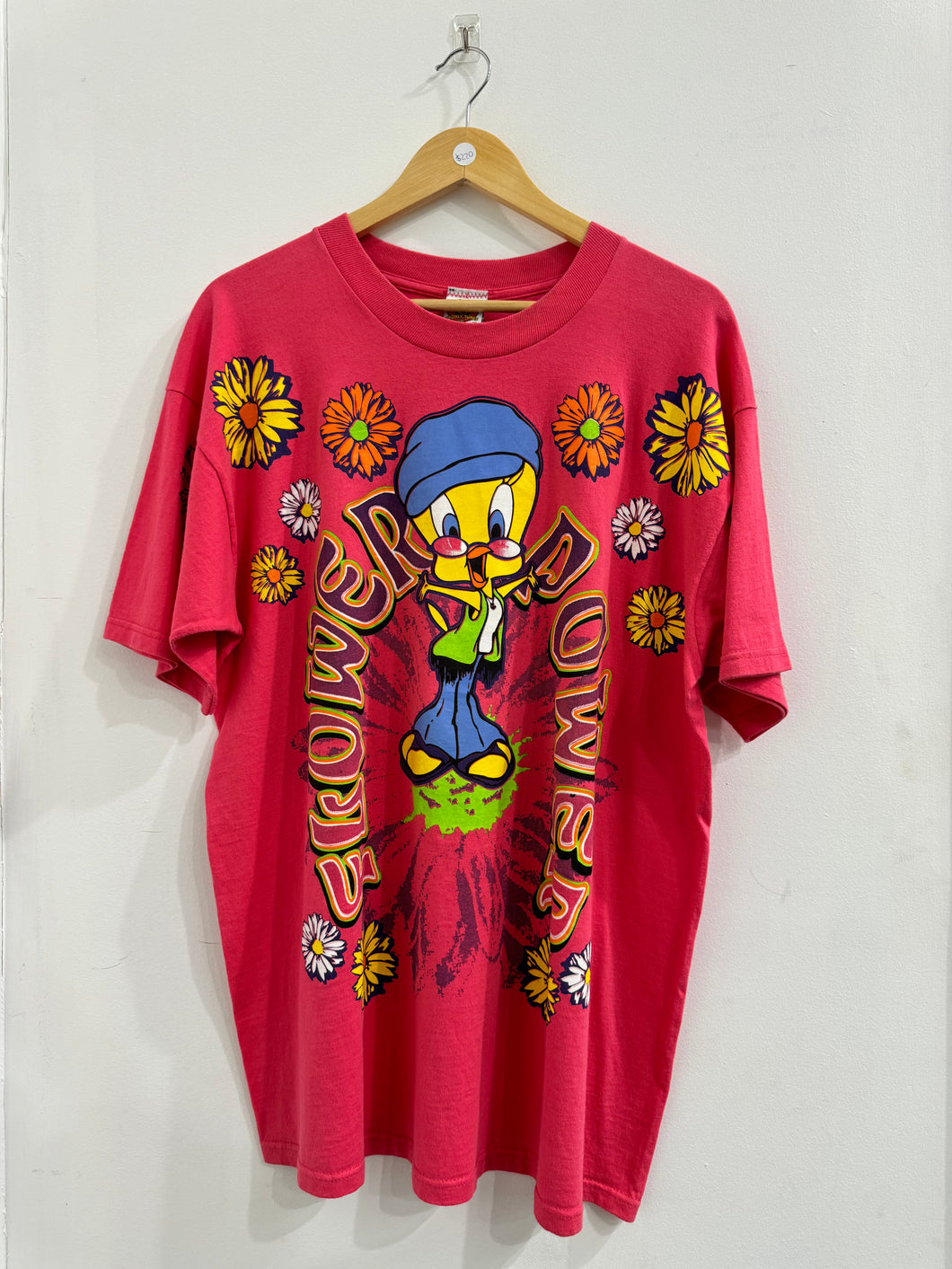 VINTAGE T-SHIRT - LOONEY TUNES PINK